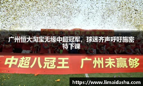 广州恒大淘宝无缘中超冠军，球迷齐声呼吁施密特下课